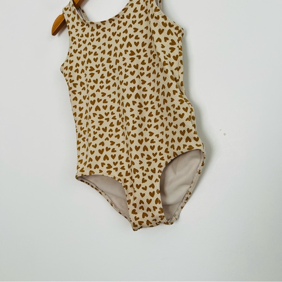 H&M Textured Heart Print One Piece - Picture 4 of 8